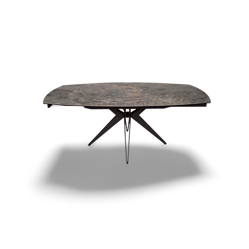 חיסול 🧨 שולחן קרמיקה דגם - HT מידה 130×100 נפתח ל 190 ס״מ