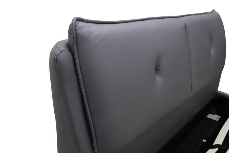 מיטה דגם - Dali עור PU עם ארגז מצעים.