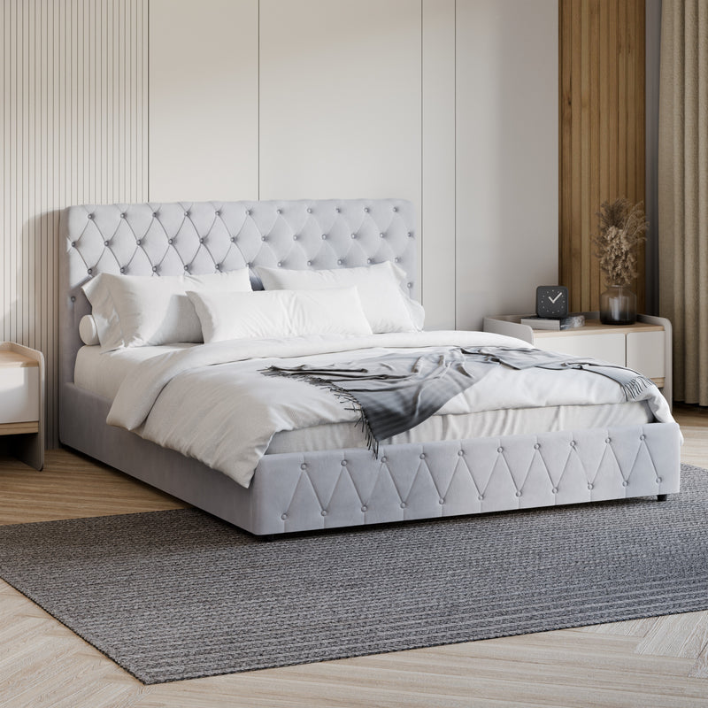 מיטה דגם - Belinda - עם ארגז מצעים.