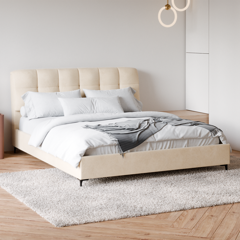 מיטה דגם Gloria עם ארגז מצעים.