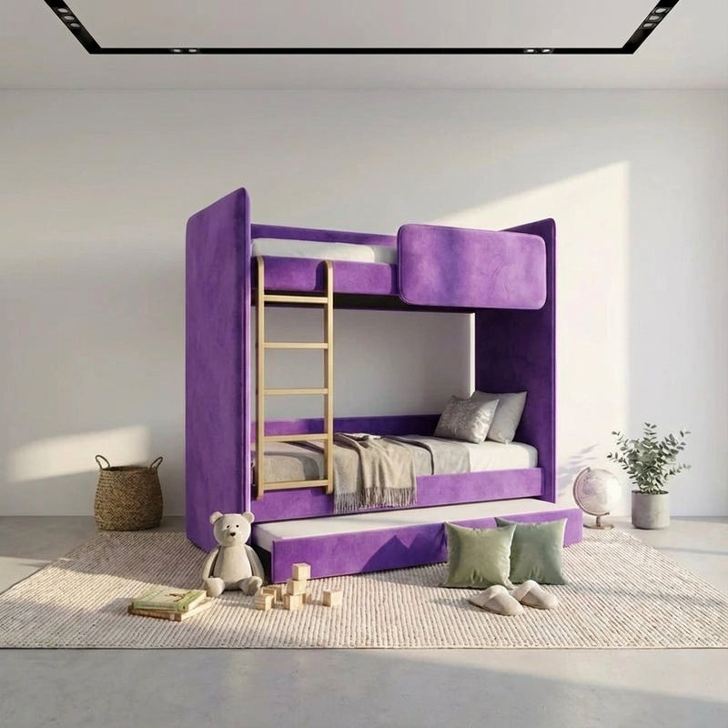 מיטת 3 קומות דגם - דנה  כולל 3 מזרנים במתנה 🎁