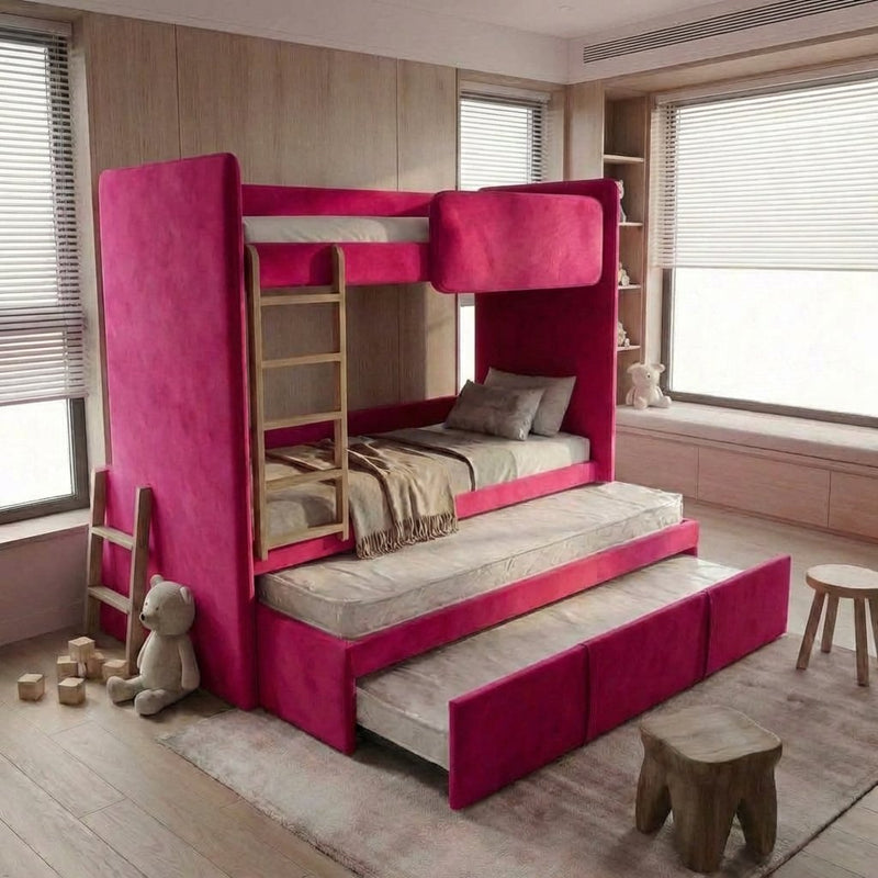 מיטת 4 קומות דגם - אביב כולל 4 מזרנים במתנה 🎁