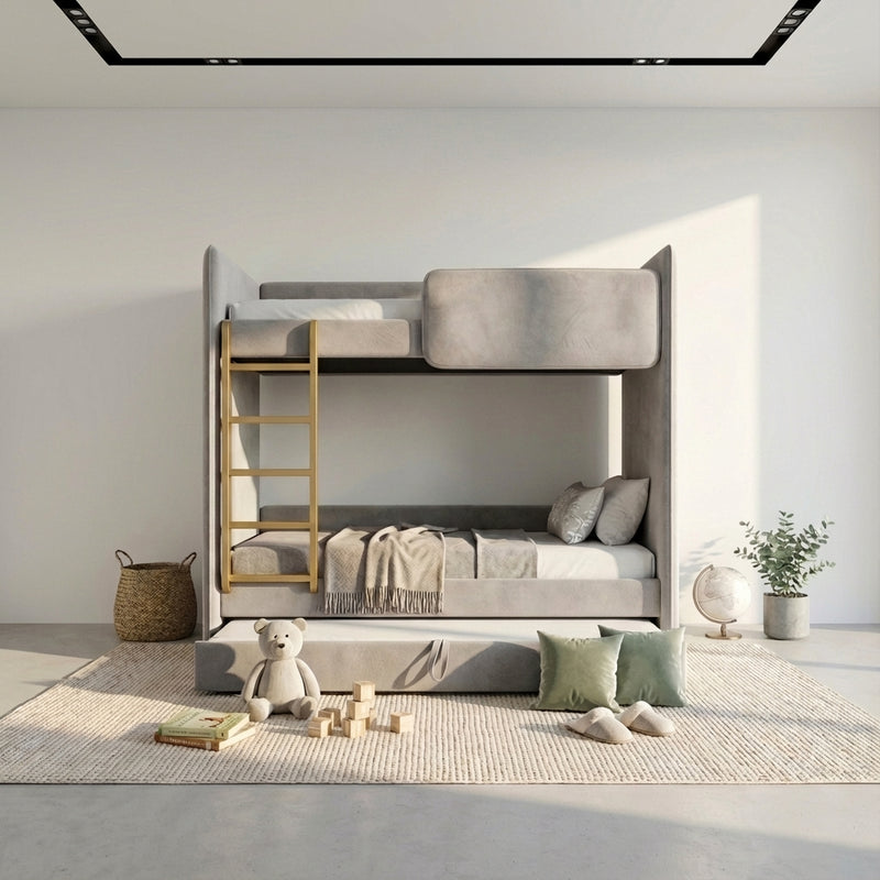 מיטת 3 קומות דגם - דנה  כולל 3 מזרנים במתנה 🎁