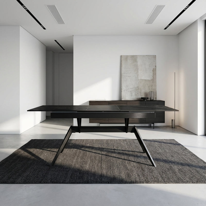 שולחן קרמיקה דגם Turs מידה - 90×140 נפתח ל 180 ס״מ