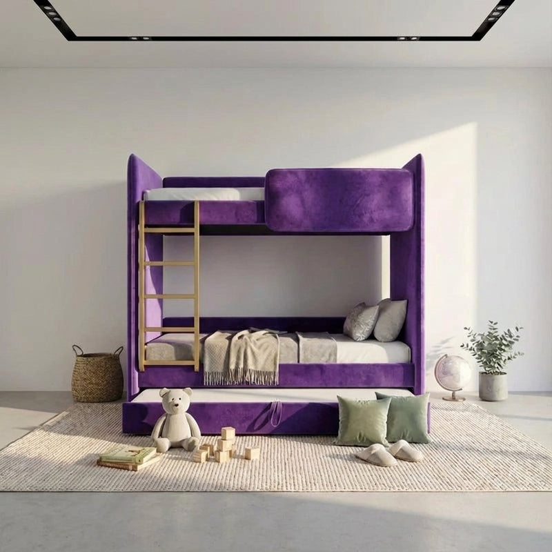 מיטת 3 קומות דגם - דנה  כולל 3 מזרנים במתנה 🎁