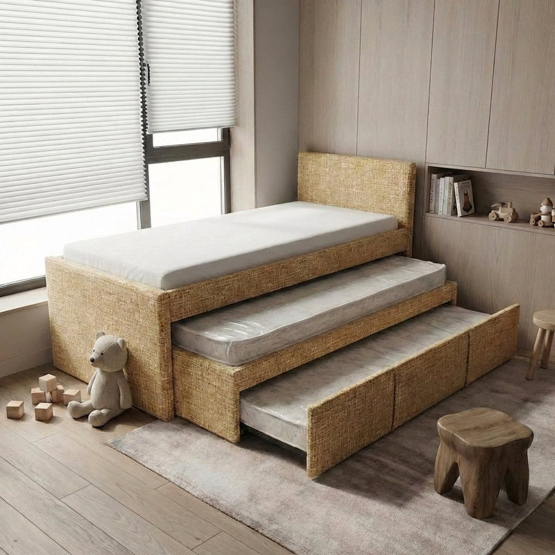 מיטת שלישיה דגם - דן כולל 3 מזרנים מתנה 🎁