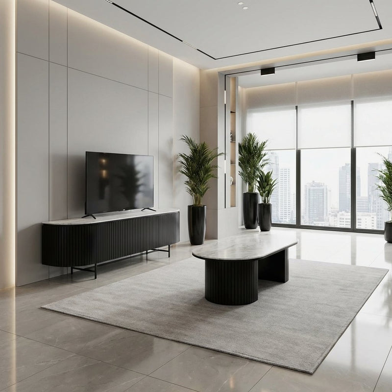 מזנון טלויזיה כולל שולחן סלון דגם 115