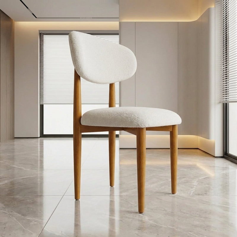 כסא אוכל 100% עץ טבעי דגם דובאי