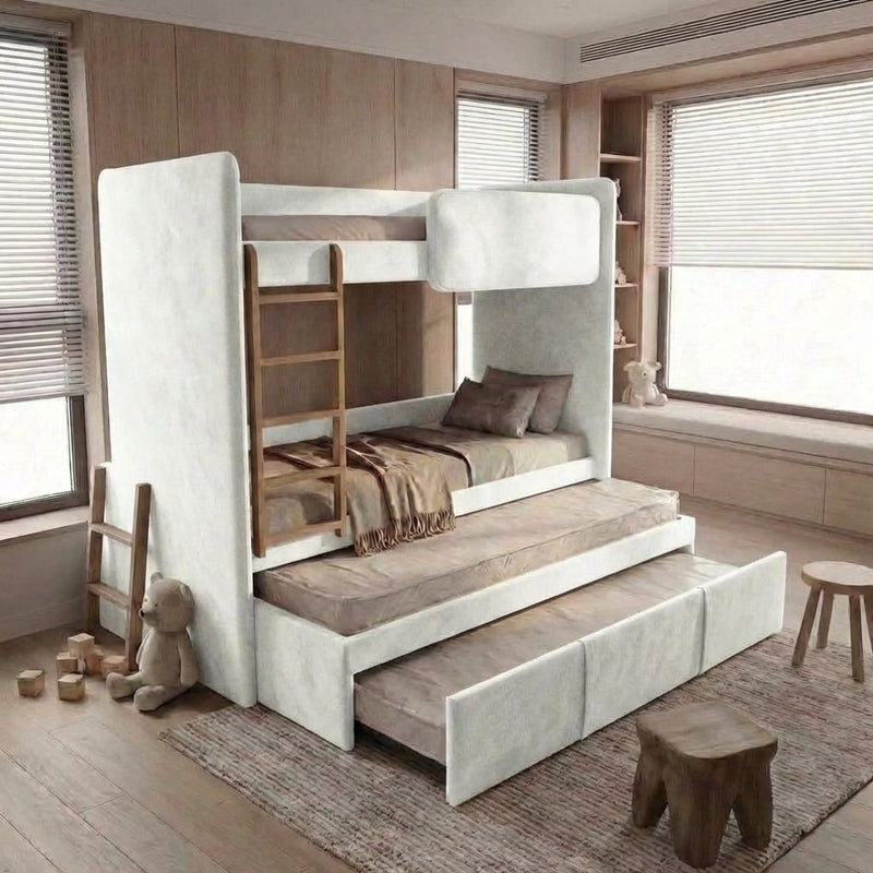 מיטת 4 קומות דגם - אביב כולל 4 מזרנים במתנה 🎁