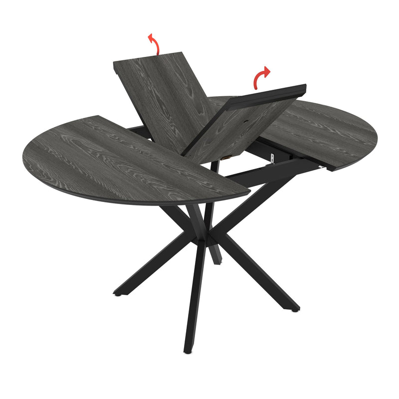 שולחן דגם - דגנית קוטר 110 ס״מ נפתח ל 145 ס״מ