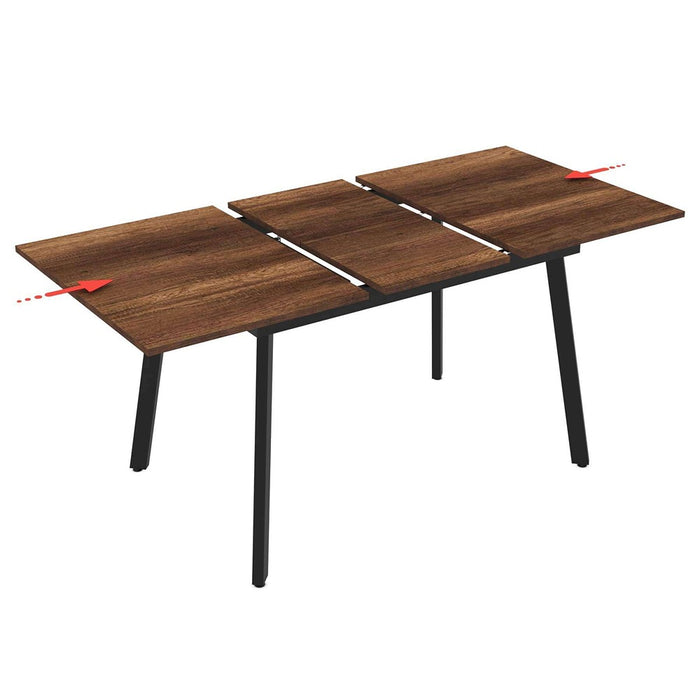 חיסול 🧨 שולחן דגם - לילך - 120×85 נפתח ל 160 ס״מ