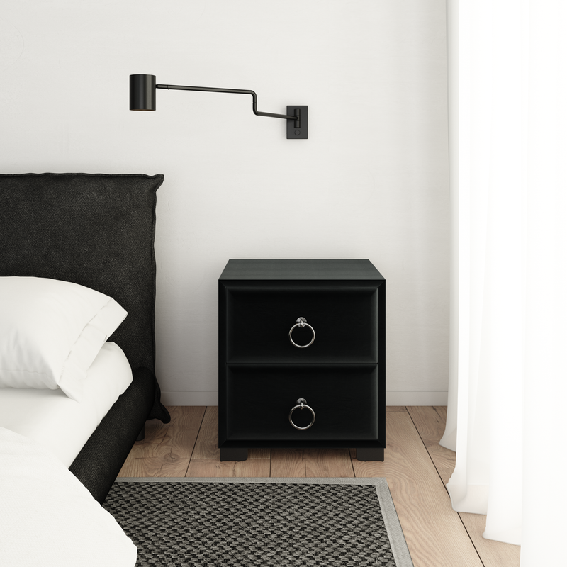 שידת לילה - דגם Minimalist שחור