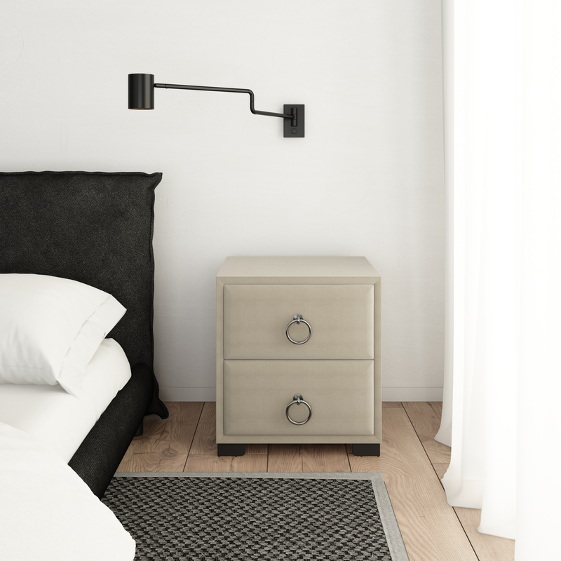 שידת לילה - דגם Minimalist שחור