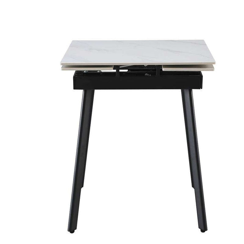 שולחן קרמיקה דגם - פרד 90×80 נפתח ל 150 ס״מ