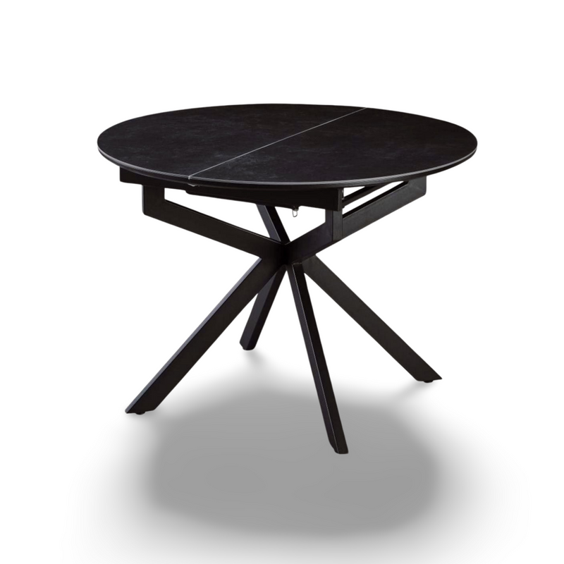 שולחן קרמיקה דגם - טוסקנה קוטר 105 נפתח ל 138 ס״מ