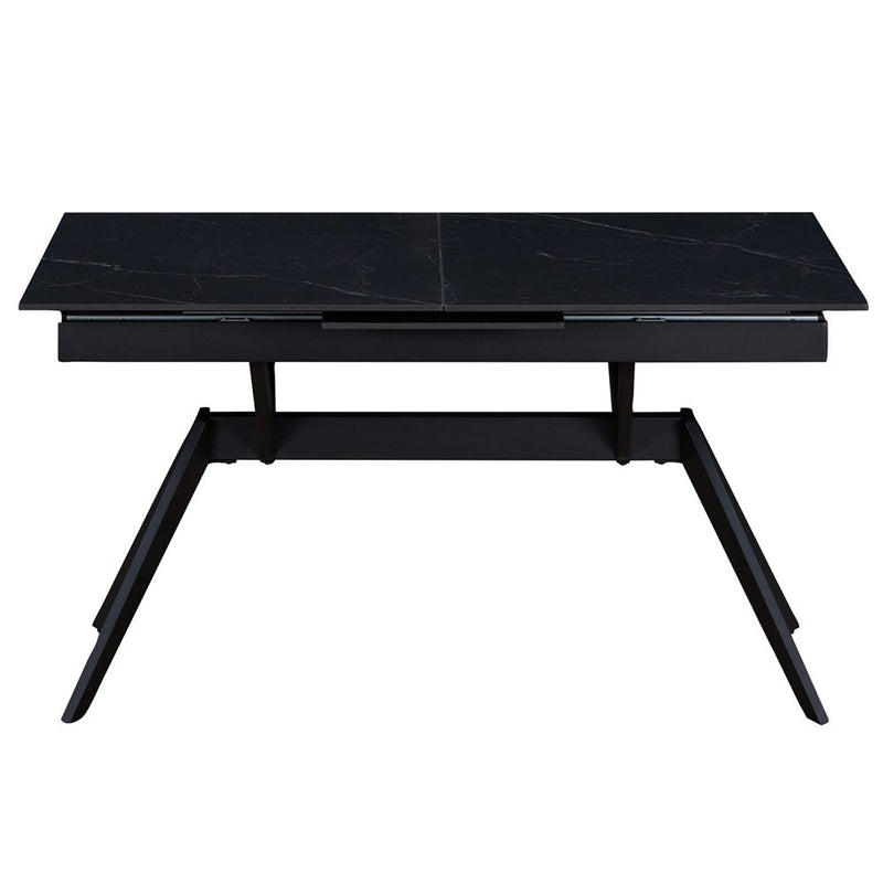 שולחן קרמי דגם Turs מידה-90×140ס״מ נפתח עד 180ס״מ