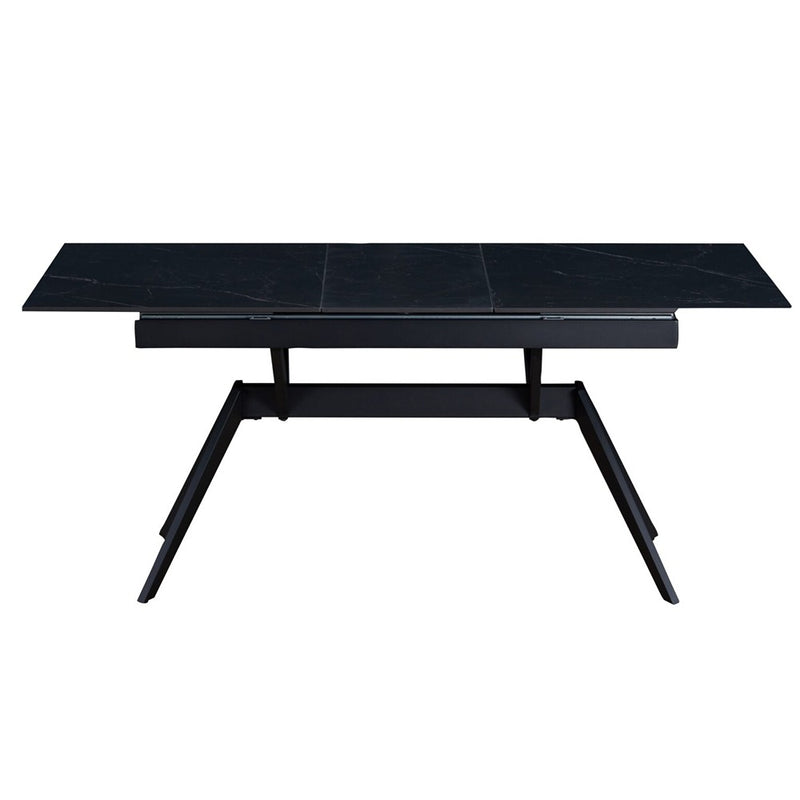 שולחן קרמי דגם Turs מידה-90×140ס״מ נפתח עד 180ס״מ